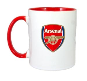 Cana Arsenal FC Anglia , cu logoul stema echipei, Cadoul Perfect - Img 8