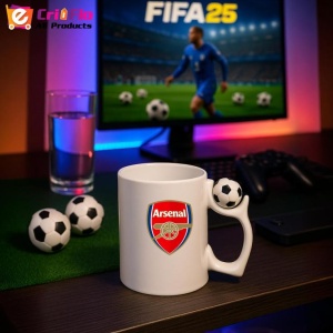 Cana Arsenal FC Anglia , cu logoul stema echipei, Cadoul Perfect - Img 11