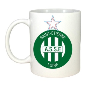 Cana AS Saint-etienne Franta , cu logoul stema echipei, Cadoul Perfect - Img 2