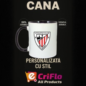 Cana Athletic Bilbao Spania , cu logoul stema echipei, Cadoul Perfect - Img 35