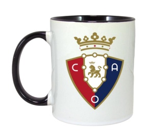 Cana CA Osasuna Spania , cu logoul stema echipei, Cadoul Perfect - Img 6