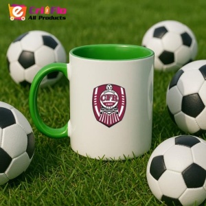 Cana CFR_Cluj , cu logoul stema echipei, Cadoul Perfect - Img 23