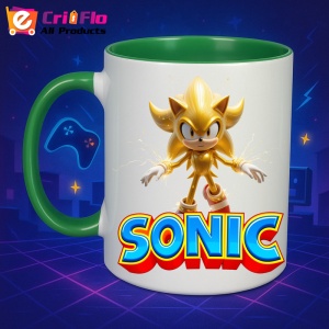 Cana cu Sonic Super Sonic - Forta de Aur - Img 11