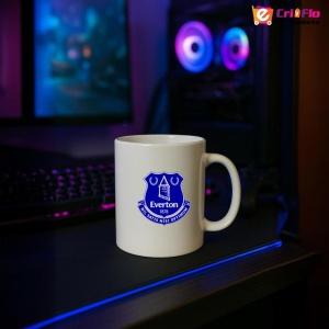 Cana Everton FC Anglia , cu logoul stema echipei, Cadoul Perfect - Img 16