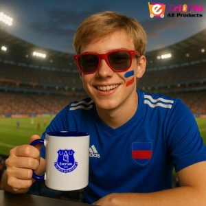 Cana Everton FC Anglia , cu logoul stema echipei, Cadoul Perfect - Img 26