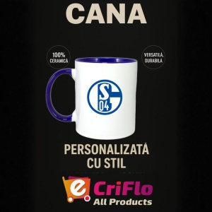 Cana FC Schalke 04 Germania , cu logoul stema echipei, Cadoul Perfect - Img 25