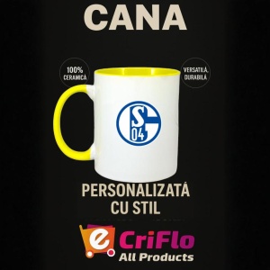 Cana FC Schalke 04 Germania , cu logoul stema echipei, Cadoul Perfect - Img 30