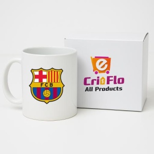 Cana FCB Spania , cu logoul stema echipei, Cadoul Perfect - Img 14