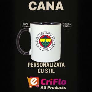 Cana Fenerbahce Turcia , cu logoul stema echipei, Cadoul Perfect - Img 35