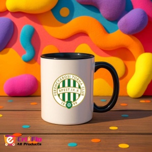 Cana Ferencvaros TC Ungaria , cu logoul stema echipei, Cadoul Perfect - Img 36