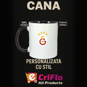 Cana Galatasaray SK Turcia , cu logoul stema echipei, Cadoul Perfect - Img 35