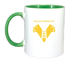 Cana Hellas Verona Italia , cu logoul stema echipei, Cadoul Perfect - Img 3