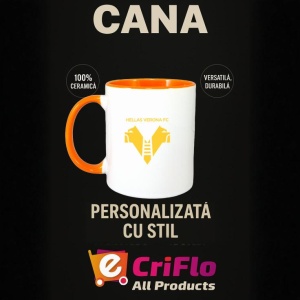 Cana Hellas Verona Italia , cu logoul stema echipei, Cadoul Perfect - Img 40