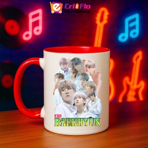Cana K-POP cu formatia trupa KPOP BAEKHYUN EXO 1 589 - Img 46