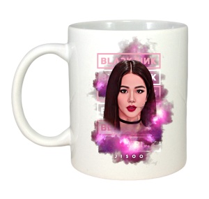 Cana K-POP cu formatia trupa KPOP BLACK PINK JISOO 598 - Img 2