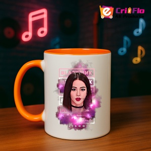 Cana K-POP cu formatia trupa KPOP BLACK PINK JISOO 598 - Img 40