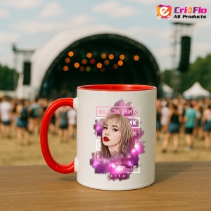 Cana K-POP cu formatia trupa KPOP BLACK PINK LISA 11 599 - Img 45