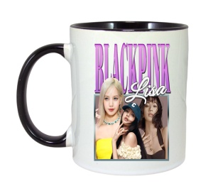 Cana K-POP cu formatia trupa KPOP BLACK PINK LISA 600 - Img 6