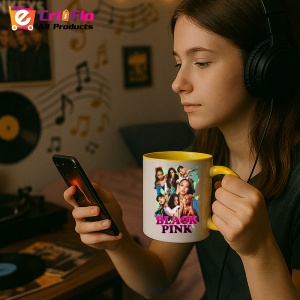 Cana K-POP cu formatia trupa KPOP BLACKPINK 1 603 - Img 30