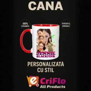 Cana K-POP cu formatia trupa KPOP BLACKPINK JENNIE 616 - Img 48