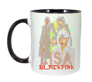 Cana K-POP cu formatia trupa KPOP BLACKPINK LISA 4 617 - Img 6