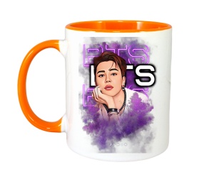 Cana K-POP cu formatia trupa KPOP BTS JIM 635 - Img 7
