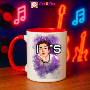 Cana K-POP cu formatia trupa KPOP BTS JIM 635 - Img 46