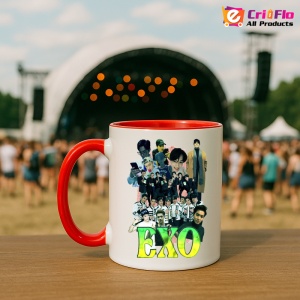 Cana K-POP cu formatia trupa KPOP EXO 2 653 - Img 45
