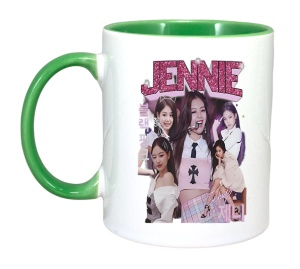 Cana K-POP cu formatia trupa KPOP JENNIE BLACK PINK 670 - Img 3