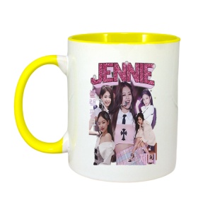 Cana K-POP cu formatia trupa KPOP JENNIE BLACK PINK 670 - Img 5
