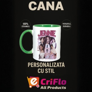 Cana K-POP cu formatia trupa KPOP JENNIE BLACK PINK 670 - Img 23