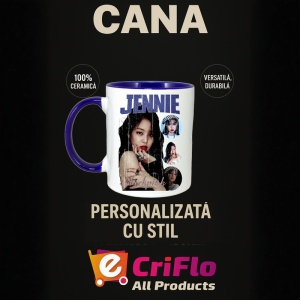 Cana K-POP cu formatia trupa KPOP JENNIE KIM 672 - Img 28