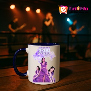 Cana K-POP cu formatia trupa KPOP JISSO PURPLE 684 - Img 26