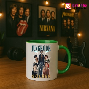 Cana K-POP cu formatia trupa KPOP JUNGKOOK GOLDEN 693 - Img 20