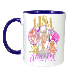 Cana K-POP cu formatia trupa KPOP LISA BLACK PINK 709 - Img 4