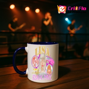 Cana K-POP cu formatia trupa KPOP LISA BLACK PINK 709 - Img 26