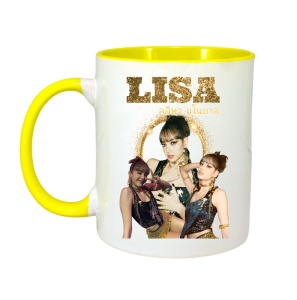 Cana K-POP cu formatia trupa KPOP LISA GOLD 710 - Img 5