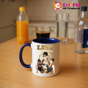 Cana K-POP cu formatia trupa KPOP LISA GOLD 710 - Img 27