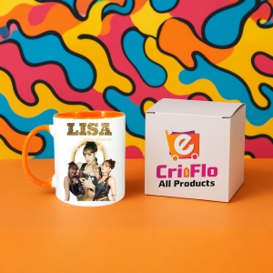 Cana K-POP cu formatia trupa KPOP LISA GOLD 710 - Img 39