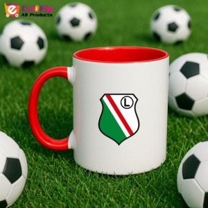 Cana Legia Warsaw Polonia , cu logoul stema echipei, Cadoul Perfect - Img 46