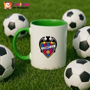 Cana Levante UD Spania , cu logoul stema echipei, Cadoul Perfect - Img 23