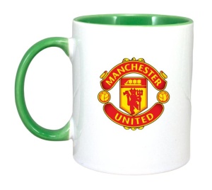 Cana Manchester United FC Anglia , cu logoul stema echipei, Cadoul Perfect - Img 3