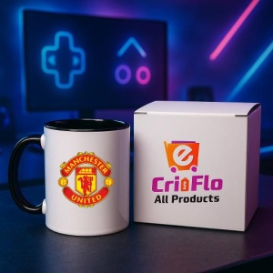 Cana Manchester United FC Anglia , cu logoul stema echipei, Cadoul Perfect - Img 34