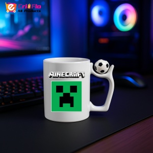 Cana Minecraft Ceeper cu Logo - Img 9
