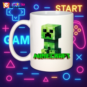 Cana Minecraft Creeper Verde - Img 10