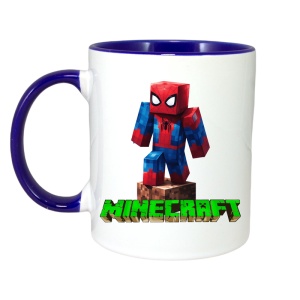 Cana Minecraft Spiderman Pixelat