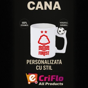 Cana Nottingham Forest FC Anglia , cu logoul stema echipei, Cadoul Perfect - Img 13