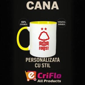 Cana Nottingham Forest FC Anglia , cu logoul stema echipei, Cadoul Perfect - Img 30