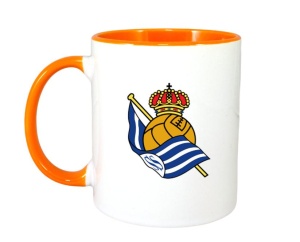Cana Real Sociedad Spania , cu logoul stema echipei, Cadoul Perfect - Img 7