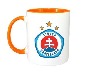 Cana SK Slovan Bratislava Slovacia , cu logoul stema echipei, Cadoul Perfect - Img 7